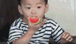 快手网红吃瓜表情包下载